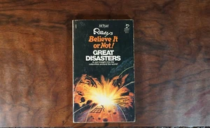 RIPLEY'S BELIEVE IT OR NOT! Great Disasters First edition 1979 Paperback ~VGC - Picture 1 of 5