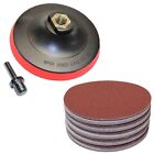 Complete 125Mm Sanding Disc Set With Drill And Grinder Compatibility 51 Pcs