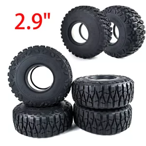 2.9 inch Rubber Tyre 2.9 Wheel Tire 180mm for 1/6 RC Crawler Axial SCX6 AXI05000 - Picture 1 of 17