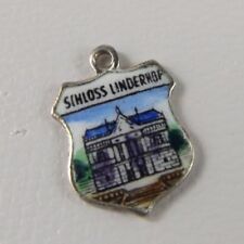 Linderhof - Germany - 800 Silver Vintage European Travel Bracelet Charm