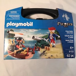 Playmobil Pirate Raider Carry Case Building Set 9102 NEW Toys Educational - Picture 1 of 3