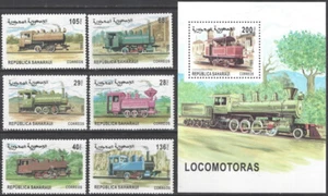 SAHARA REP # SAH027 CPL MNH JUEGO DE 6 DIFF + S/S - VARIAS LOCOMOTORAS - Imagen 1 de 1