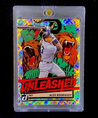 ALEX RODRIGUEZ DIAMOND REFRACTOR SP HOLO MLB Rare Card SILVER - YANKEES - Image 1 of 4