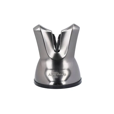 Afilador de cuchillos profesional en forma de V AnySharp Gun metal gris XBlade, manos libres - Imagen 1 de 4
