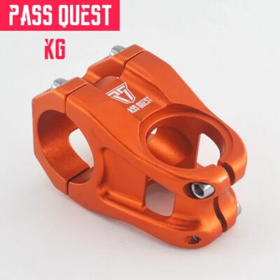 PASS QUEST Ultralight Mountain Bicycle Stem Aluminum MTB Bike Stem 0 degree 40MM - Image 1 of 4