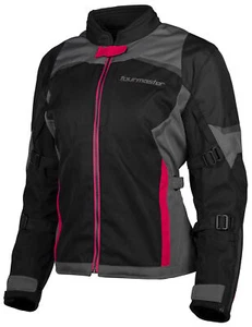 Chaqueta de moto textil Tourmaster Intake para mujer rubí - Imagen 1 de 2