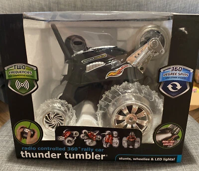 Thunder Tumbler Radio Control 360 Degree Rally Car Black series 49mhz NIB - Image 1 of 4