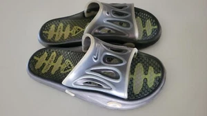 Near Mint RARE VINTAGE 1990s NIKE ACG "DESCHUTZ" waffle base Sandals Slides - Picture 1 of 6