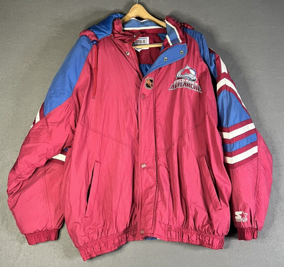 Starter Colorado Avalanche Jacket NHL Fan Apparel Starter Colorado Avalanche Jacket NHL Fan Apparel
