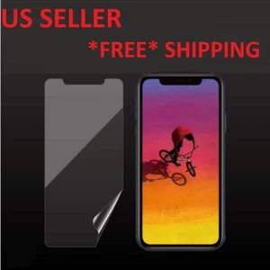 IXS01 Apple iPhone XS MAX 6.5" Front Screen Protector Clear Anti-Scratch Cover - Picture 1 of 1