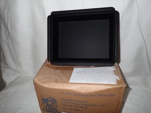 Pizza Pan Deep Dish 12 ea Little Caesars 7" x 10" x 2.5" Unused New Old Stock - Picture 1 of 11