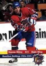 2004-05 Hamilton Bulldogs #20 Duncan Milroy