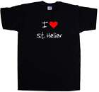 I Love Heart St Helier T-Shirt