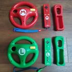 Lot de 2 télécommandes Nintendo Wii Mario Luigi Motion Plus volant