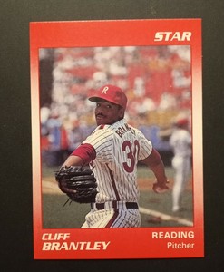 1990 Star Reading Phillies Cliff Brantley #8