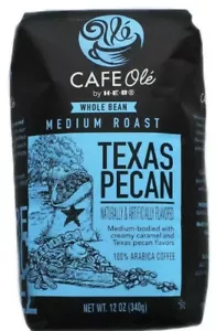 6 HEB Cafe Ole Whole Bean Or GRD Coffee,Texas Pecan & French Roast Dark Roast - Picture 1 of 3