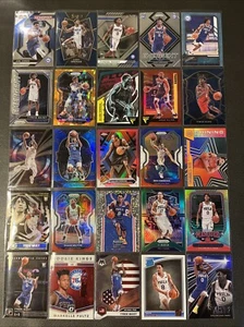 Philadelphia 76ers 50 Card Lot Prizm Rookie Insert Parallel Tyrese Maxey RC - Picture 1 of 10