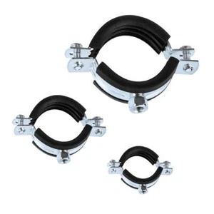 Schraubrohrschellen mit Schallschutz div. Größen für DIN 4109 Rohrschellen  - Bild 1 von 3