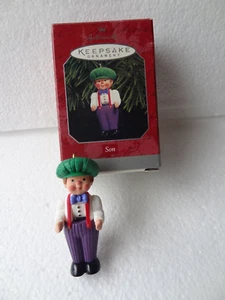 Hallmark “Son” 1998 Keepsake Mini Christmas Ornament NIB. - Picture 1 of 5