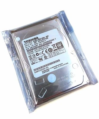Toshiba 1 TB SATA III 5400 RPM 32 MB 2.5" 8 GB Hybrid SSD MQ02ABD100H Hard Drive - Image 1 of 3