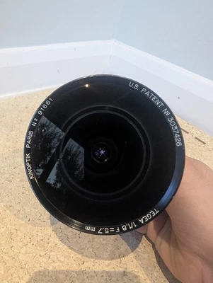 Kinoptik TEGEA  5.7mm f1.8 Cinema Lens, ARRI-PL, Hood and Flight Case. - Image 1 of 4