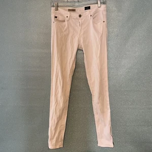 AG Adriano Goldschmied Damen Jeans weiß 27R The Zip Up Legging Ankle - Bild 1 von 7