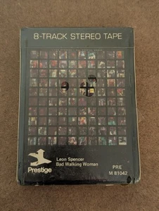 Sealed 8-Track JAZZ FUNK Leon Spencer Bad Walking Woman Prestige 1972 - Imagen 1 de 6