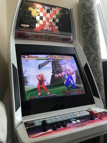 (Backlit) CAPCOM Super Street Fighter II X Turbo for Sega Blast City CPS2 Jamma