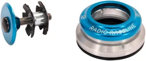 Radio Raceline Headset - Integrated, 1 1/8"- 1.5", Cyan - Picture 1 of 2