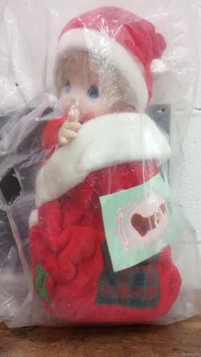 1993 Precious Moments Co. Stocking Doll Nicholas-First Edition #1042 - Image 1 of 4