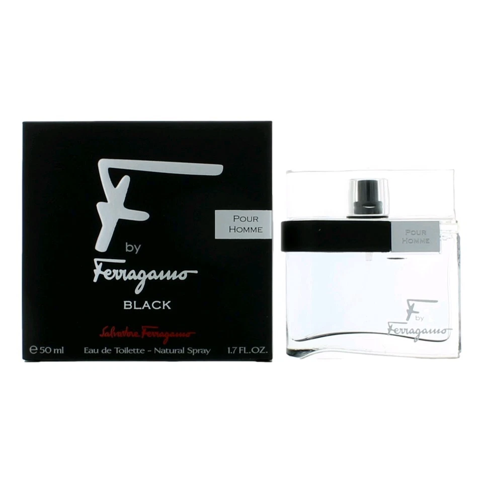 F Black de Salvatore Ferragamo, spray EDT de 1,7 OZ para hombre Foto 1 de 1