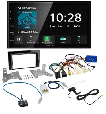 2DIN Autoradio Toyota Aygo Cross Bj. 2022 mit Kenwood DMX5020DABS incl. LFB - Bild 1 von 4