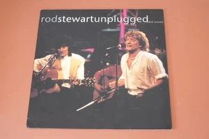 Rod Stewart Unplugged Ronnie Wood Vinyl 1st Press Warner Brothers 1993 EU RARE - Picture 1 of 7
