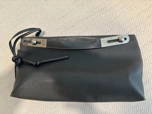 LOEWE Missy 2way Small Sand Dark Gray Calf Leather USED Japan - Bild 1 von 7