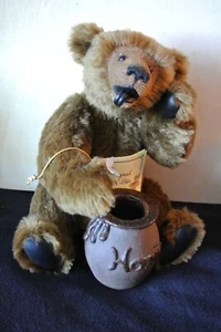 Besonderer Designer BÄR `HONIGBÄR` von Christel Hasprich SELTEN, - Bild 1 von 12