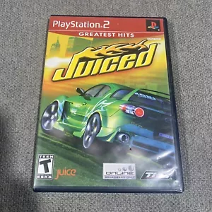 Juiced Sony PlayStation 2 PS2 Juego Completo Con Manual Probado - Imagen 1 de 3
