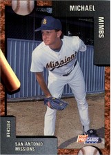 1992 San Antonio Missions Fleer/ProCards #3972 Michael Mimbs