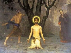 high quality oil painting handpainted on canvas "John the Baptist " - Picture 1 of 1