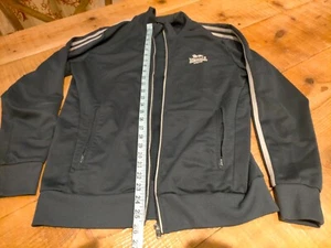 Lonsdale tracksuit top black small - Picture 1 of 3