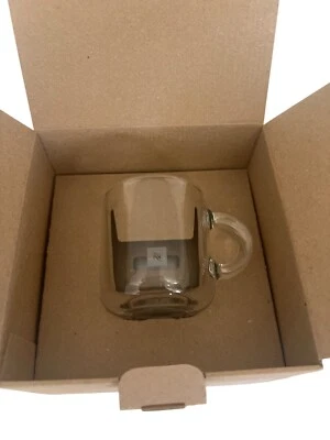 Juego de tazas y platillos de café espresso de vidrio Nespresso Foto 1 de 4