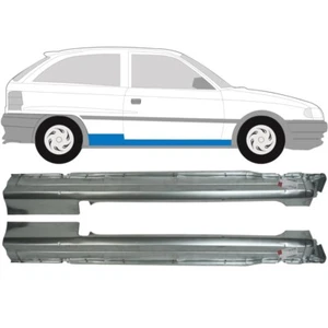 Para Opel Astra F Astra 1 1991-2002 3 puertas faldones chapa de reparación / par - Imagen 1 de 6