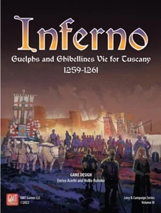 Inferno - Guelfos y gibelinos compiten por la Toscana 1259-1261, NUEVOS Juegos GMT - Imagen 1 de 1