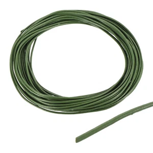 1.5mm Green Leather Cord, 10m(11 Yards) Leather Twine Leather Strings - Picture 1 of 6