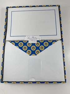 Vera Bradley Korrespondenzkarten & Umschläge Fine Papers #1283-CCVB blau gelb - Bild 1 von 4