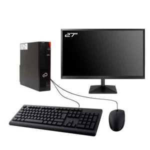 PC Fujitsu Celsius J580 SFF Bildschirm 27 " Intel I7-8700 RAM 8Go SSD 2To W11 - Bild 1 von 7