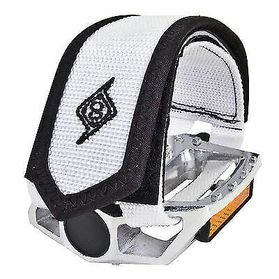 Bicycle Toe Straps Origin8 Pro Grip II Double White