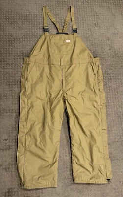 Mono con tirantes aislado Red Kap XXL regular lona de pato BD30BD marrón tostado usado en excelente estado Foto 1 de 4