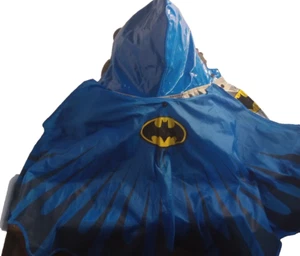 DC Comic Batman Regenmantel mit Cape von Western Chief Größe S10 / 2T - Bild 1 von 9