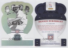 2015 Panini Cooperstown HOF Crown Royale Silver /75 Dennis Eckersley #23 HOF