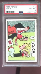 Popeye #15 1959 Ouch oliva aceite PSA 8 grado tarjeta Ad-Trix King características sindicato - Imagen 1 de 2